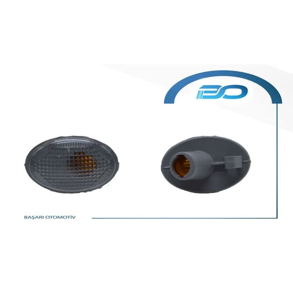 WISCO 1713411B Çamurluk Sinyali Ön Beyaz Opel Corsa B 