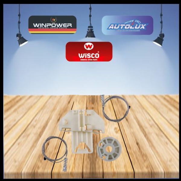 WISCO 172 Cam Kriko Tamir Takımı Arka Sol VW Passat B6 08-11