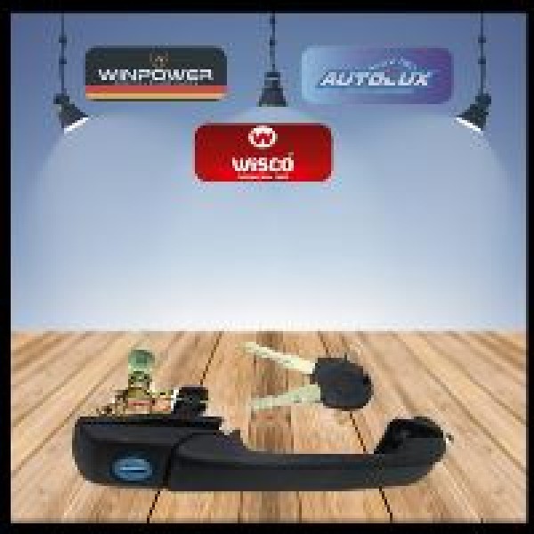 WISCO 1H0837207C Kapı Dış Kolu Ön Sol Sağ VW Golf 3 Vento 91 -