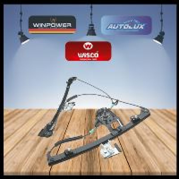 WISCO 1H0837401B Cam Mekanizması Ön Sol Sacsız VW Golf 3 Vento 91 -