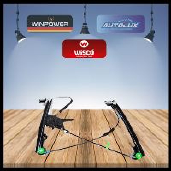 WISCO 1H0837462A Cam Mekanizması Ön Sağ Sacsız Elektrikli VW Golf 3 Vento 91 -