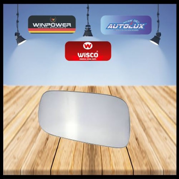 WISCO 1J1857522 Ayna Camı Sağ Elektrikli Beyaz 130Mm VW Golf4 Bora Passat Ibiza Cordoba 97 - 