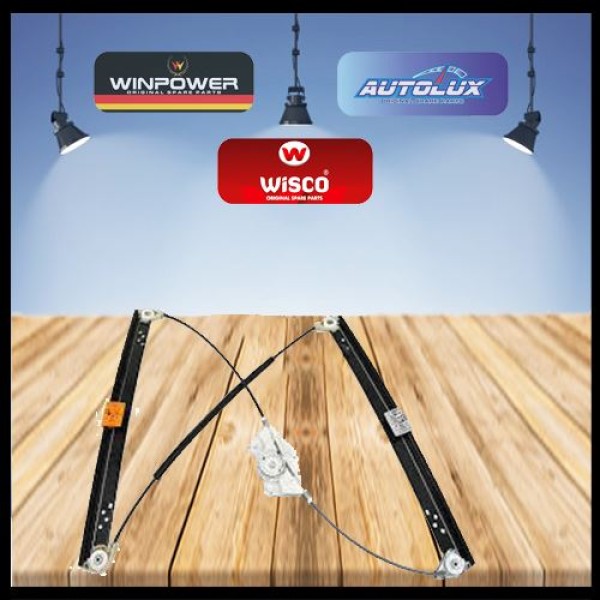 WISCO 1J3837461H Cam Mekanizması Ön Sol Sacsız VW Golf 4 06 - 