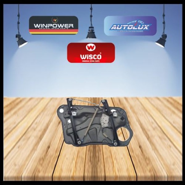 WISCO 1J4837461P Cam Mekanizması Saclı Sol Ön VW Golf 4 Bora 99 -