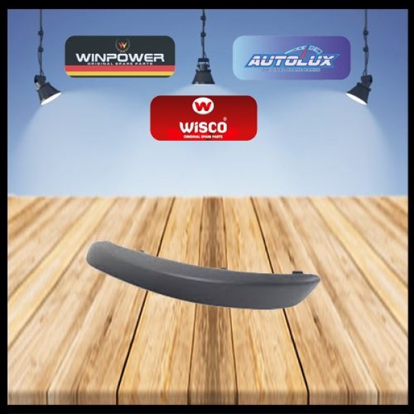 WISCO 1K08076559B9 Tampon Köşe Bandı Siyah Sol Ön VW Golf5 04 - 