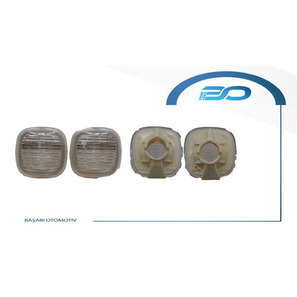 WISCO 1U0949127A Sinyal Lambası Sağ-Sol Beyaz Audi A3 A4 B5 A8 D2 Seat Ibiza Skoda Fabia Octavia 1 R 