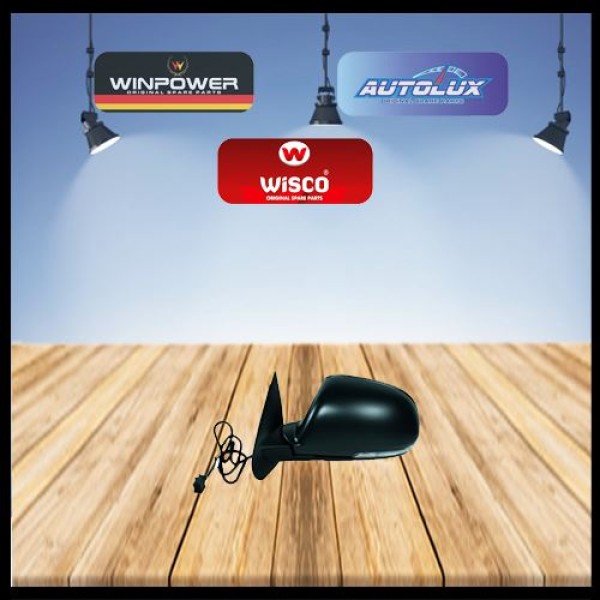 WISCO 1Z1857508M Ayna Komple Sağ Elek-6 Fiş Skoda Octavia 08 12 