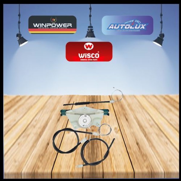 WISCO 216 Cam Kriko Tamir Takımı Ön Sol VW Polo Clasıc Cordoba Ibiza 94-01 