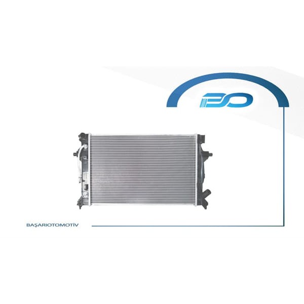 WISCO 25310-F2100 Su Radyatörü Brazıng At 398X610X16 Mm Hyundai Elantra 1.6. I30 1.4Mpı 16- 