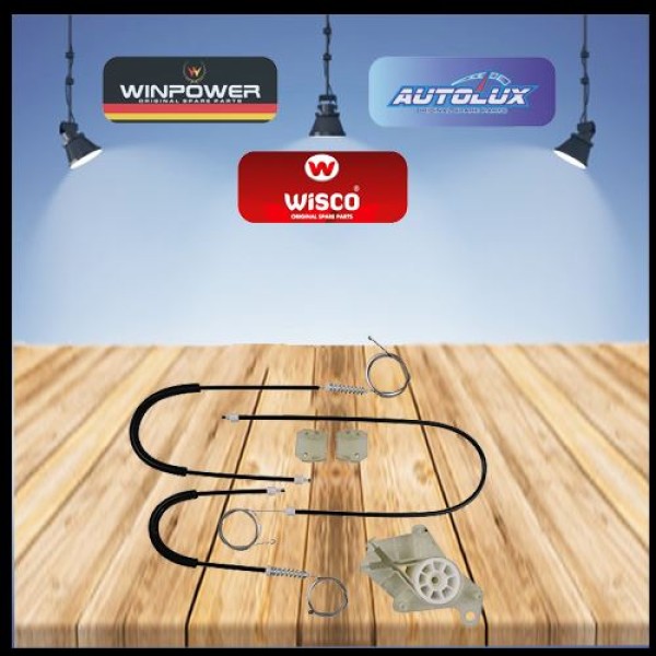 WISCO 287 Cam Kriko Tamir Takımı Ön Sol VW T5 T6 03-15 