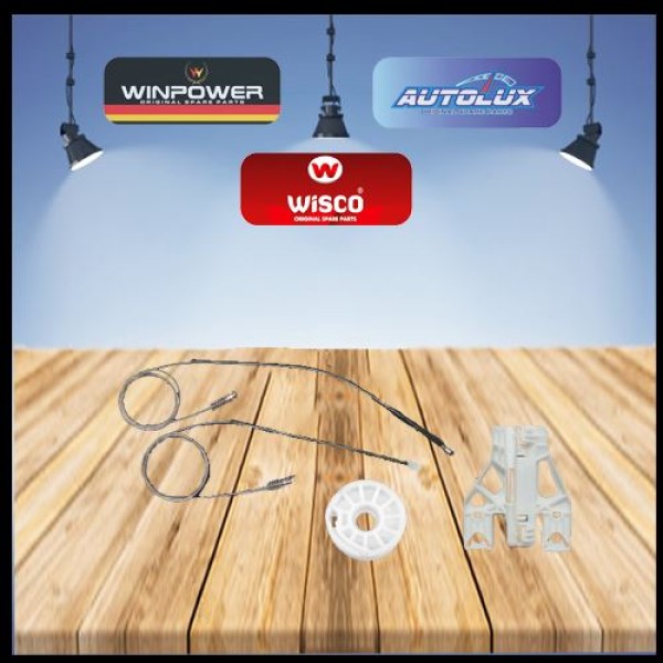 WISCO 291 Cam Kriko Tamir Takımı Arka Sol VW Passat B5 97-04