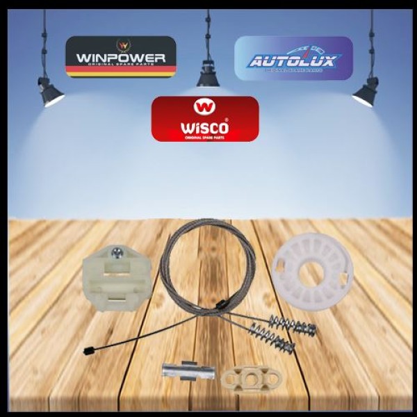 WISCO 292 Cam Kriko Tamir Takımı Arka Sağ VW Passat B5 97-04 