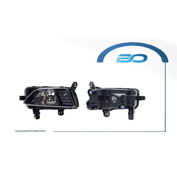 WISCO 2G0941661 Gündüz Farı Sis Farlı Sol Ledli VW Polo 18 - 