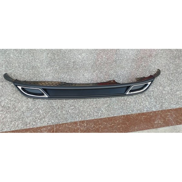 WISCO 2G68075689B9 Tampon Spoilerı Arka (Dıfuzor) Egzoz Gorunumlu Mat VW Polo R-Lıne 18 -