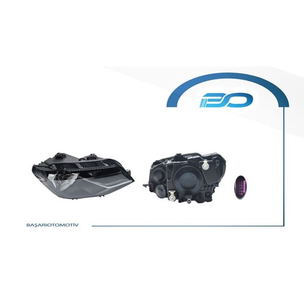 WISCO 2K1941016B Far Sağ H4 VW Caddy 15 - 