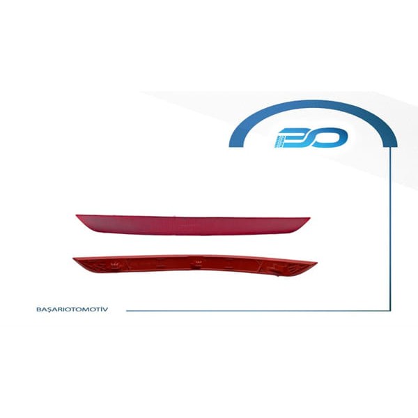 WISCO 2K5945106D Tampon Reflektoru Arka Sağ VW Caddy 15 -