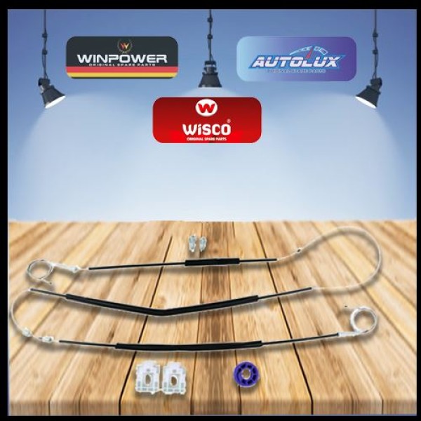 WISCO 378 Cam Kriko Tamir Takımı Ön Sol Audi A4 04-08