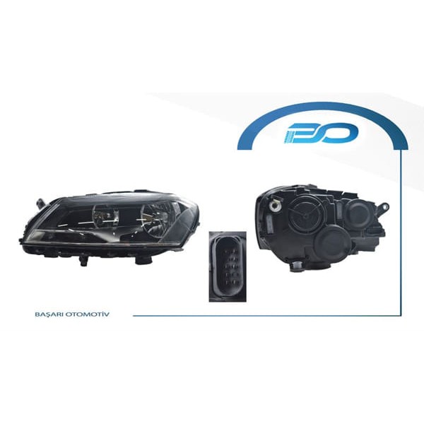 WISCO 3AB941005 Far Sol Halojen VW Passat B7 11 - 