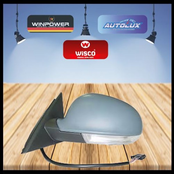 WISCO 3C1857507CJ9B9 Ayna Sol Ele-Isı-Sın-Ast-Asf 6 Pin VW Passat B6 05 - 