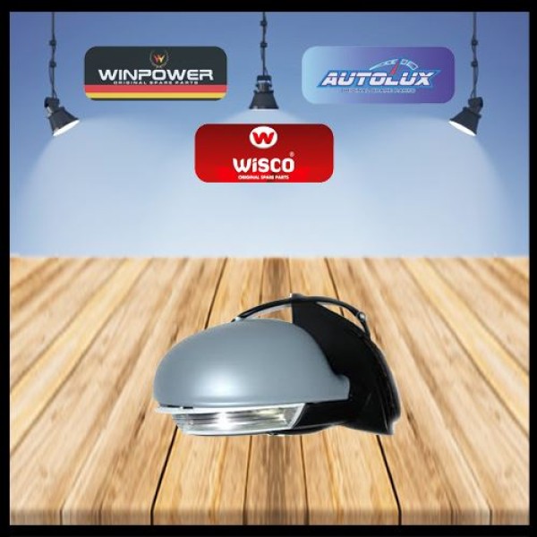 WISCO 3C1857508CJ9B9 Ayna Sağ Ele-Isı-Sın-Ast-Kon 6 Pin VW Passat B6 05 -
