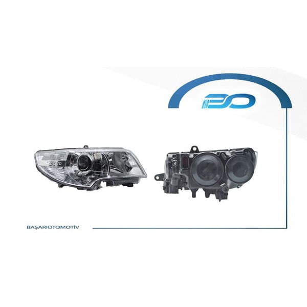 WISCO 3T1941018 Far Sağ Mercekli - Super B Yazılı Skoda Superb 08-13 