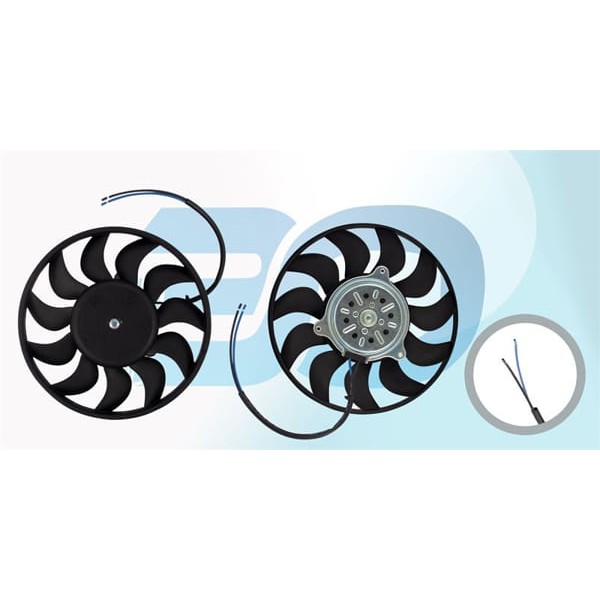 WISCO 4F0959455A Fan Motoru Davlumbazsız (280 Mm-2 Fıs-11 Kanat) Audi A6 2.0TDI 2.0Tfsı 05 - 