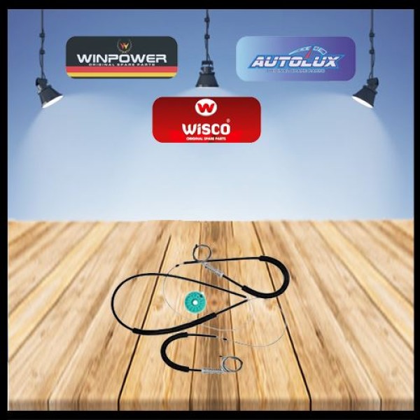 WISCO 4L0837462 Cam Mekanizması Ön Sağ Sacsız Audi Q7 06 09