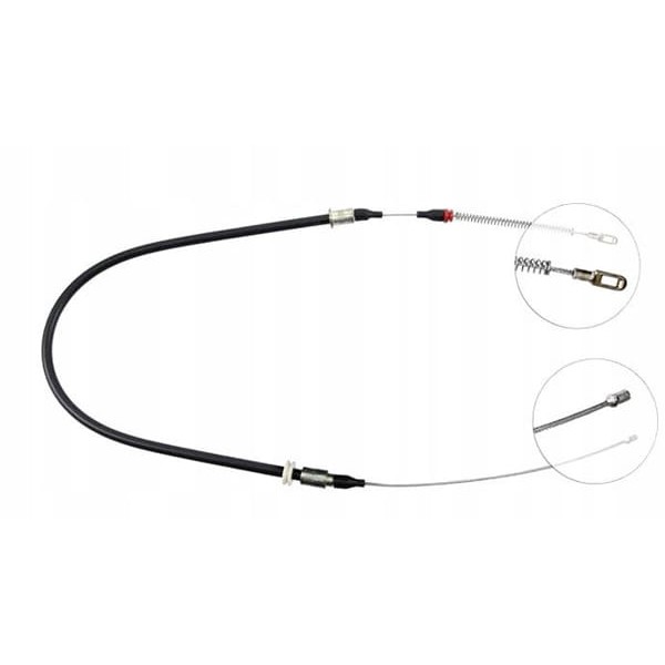 WISCO 522593 El Fren Teli 1260Mm Opel Corsa A 83 - 