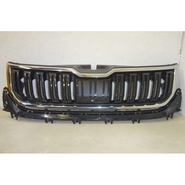 WISCO 565853653A Panjur Siyah Petek - Krom Çerçeve Skoda Kodıaq 17 -