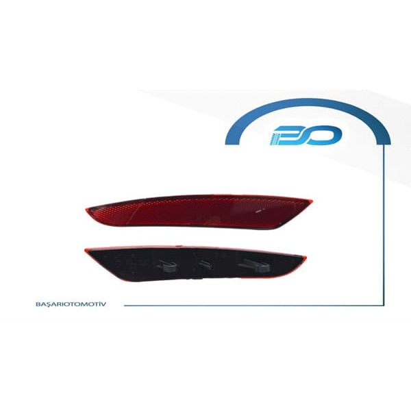 WISCO 5K0945105G Tampon Reflektoru Arka Sol VW Golf 6 08 - 