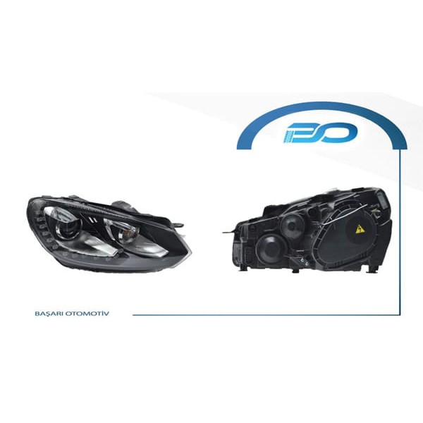 WISCO 5K1941754E Far Sağ Led Bı-Xenon VW Golf 6 R 09 -