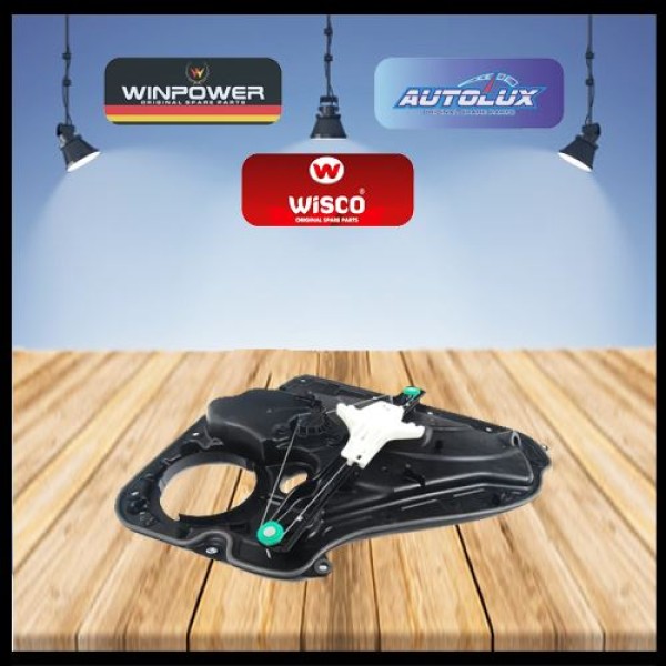 WISCO 5K4839462 Cam Krikosu Arka Sağ Saclı Plastiklı VW Golf 6 09 - 