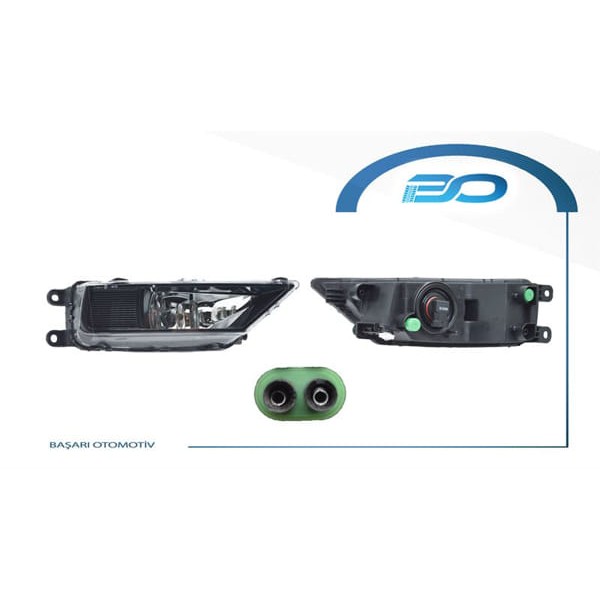 WISCO 5NA941700B Sis Farı Sağ Siyah VW Tiguan 16-20