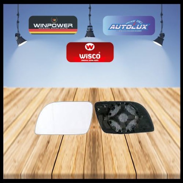 WISCO 6Q0857521A Ayna Camı Isıtmalı Asferik Sol VW Polo 03-05 