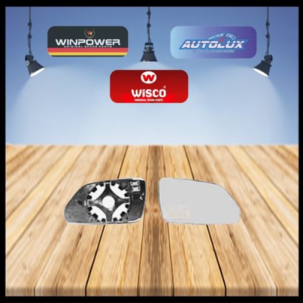 WISCO 6Q0857522K Ayna Camı Isıtmalı Sağ VW Polo Octavia 06 - 