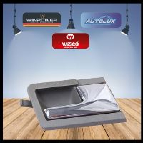 WISCO 701837020AU71 Kapı İç Açma Kolu Ön Sağ Gri VW Transporter T4 90 - 