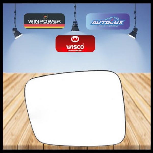 WISCO 701857522B Ayna Camı Isıtmalı Sağ VW T4 90-02 