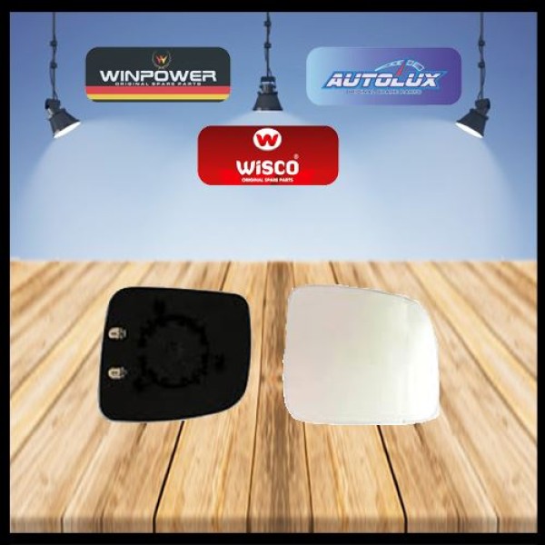WISCO 7E1857522A Ayna Camı Isıtmalı Sağ VW T5 Caddy 03-10