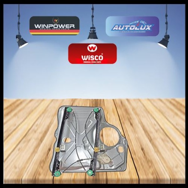 WISCO 7H0837754BP Cam Mekanizması Ön Sağ Saclı VW Transporter T5 04 -