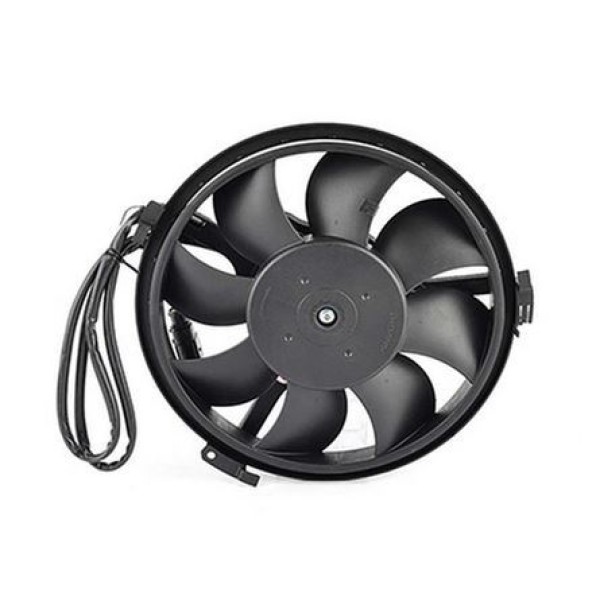 WISCO 8D0959455J Fan Motoru Davlumbazlı (280 Mm-2 Fıs-8 Kanat) Audi A4 A6 VW Passat 1.8 1.8 T 2.4 2. 