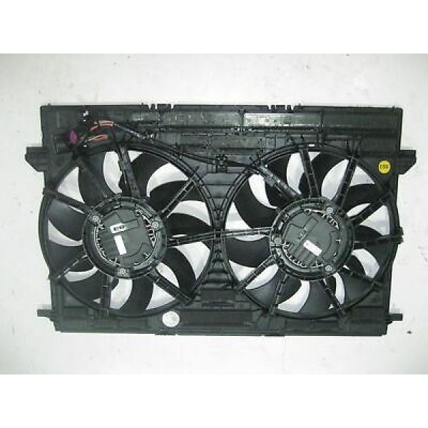 WISCO 8W0121207AS1 Fan Motoru Davlı (365 Mm-365 Mm-4 Fıs-400W-400W) Audi A4 S4 Rs4 A5 S5 Rs5 A6 S6 A 