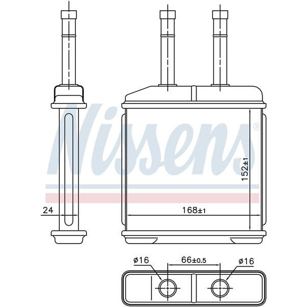 WISCO 96314858 Kalorifer Radyatörü Brazıng Mt-At 152X166X25 Mm Chevrolet Matız 0.8 1.0 Daewoo Matız 