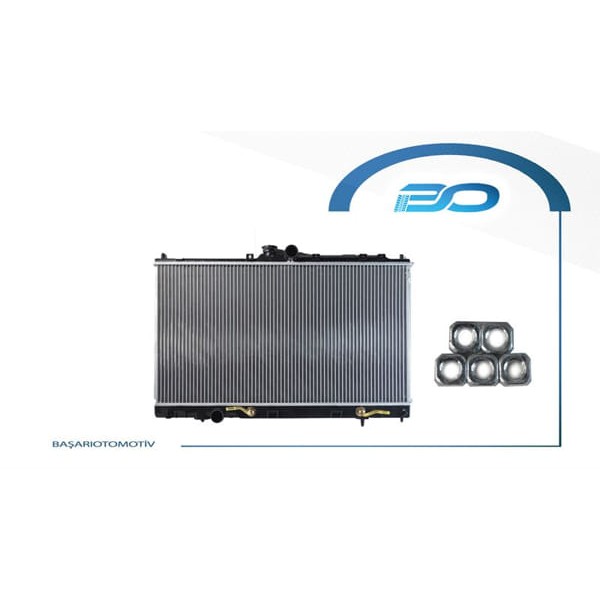 WISCO MR968858 Su Radyatörü Brazıng At 375X688X16 Mm Mitsubishi Lancer 1.6 03- 