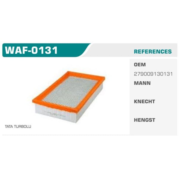 WINKEL WAF-131 Hava Filtresi Tata Turbolu