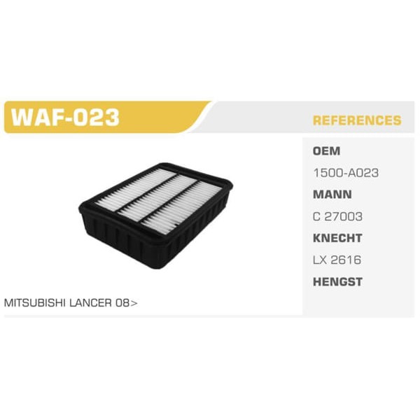 WINKEL WAF-23 Hava Filtresi Lancer 08- 1500A023