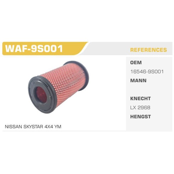 WINKEL WAF-9S001 Hava Filtresi D23 /Skystar 03- C14011 Fn3406 