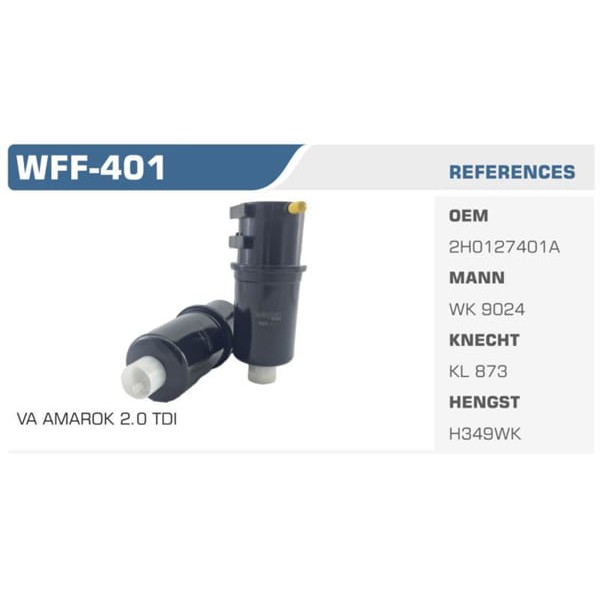 WINKEL WFF-401 Mazot Filtresi Crafter 11- 2.0 TDI Cku 