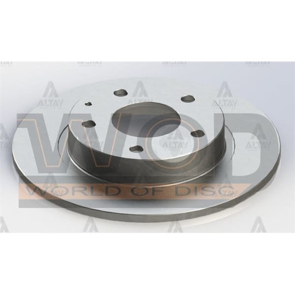 WOD 22612 Fren Diski Mazda 3 13-17 Arka Düz 265-5 