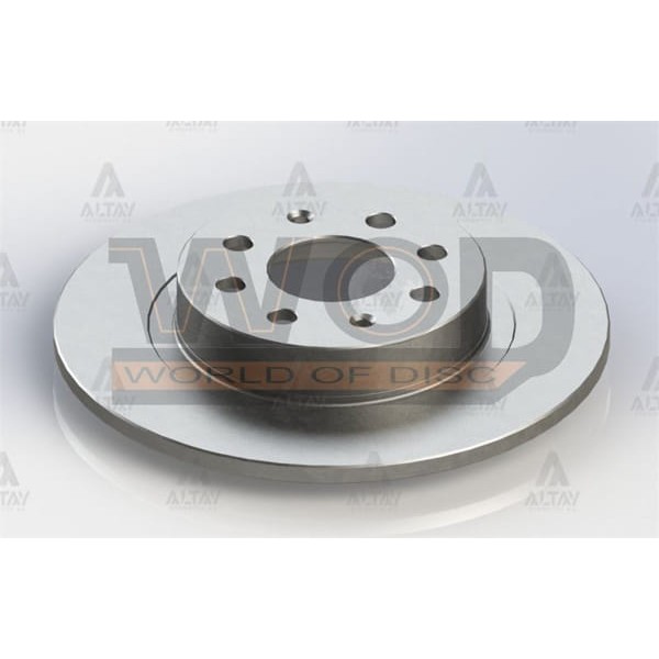 WOD 33691 Fren Diski Grande Punto 05-12 Linea 07= Corsa E 14= Arka Düz 264-4 