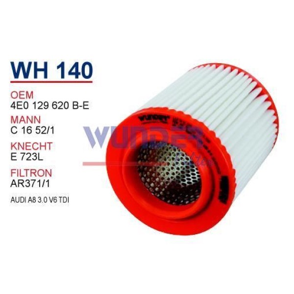 WUNDER WH140 Hava Filtresi Audi A8 02-10 - 